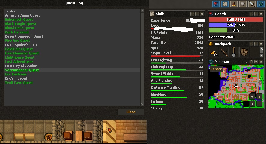 MEDIVIA LEGACY   106lvl Royal Paladin  -150zł-   Dużo questów do zrobienia!-106lvl-paladin.jpg