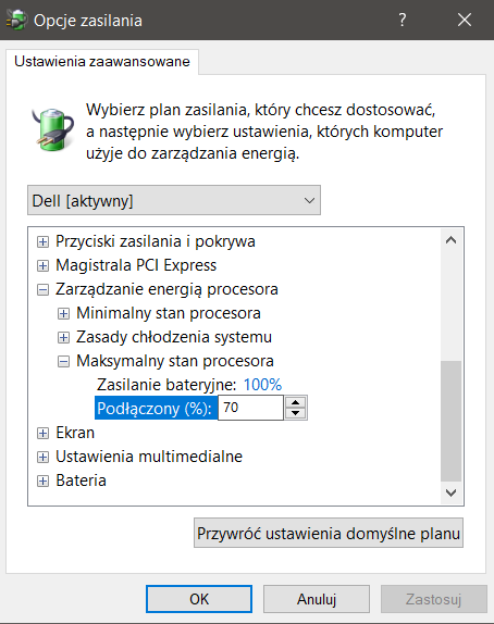 Procesor 'pobudzony'? Wysokie użycie CPU cyrk.-ustawienia.png