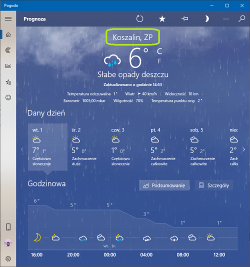 [Windows 10] Kafelek &quot;MSN Pogoda&quot; w menu start, wciąż pokazuje lokalizację &quot;Warszawa&quot;-2.png