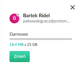 Przyjazn i zaznajomienie - testujemy komunikator MEGA - darmowe 5GB dysku w chmurze-zuzyta-ilosc-miejsca-na-dysku.png