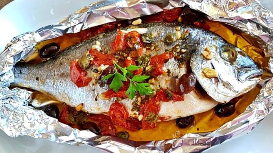 Pokaż talerz - Wizualny foodporn i rozmowy przy jedzeniu !-orata-al-cartoccio.jpg