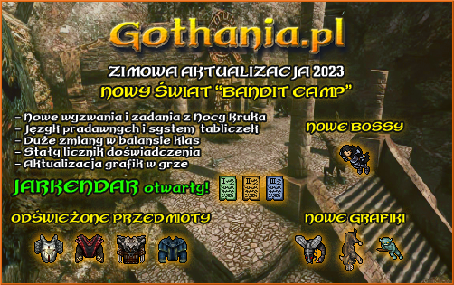 [Poland][Custom] Gothania - pierwszy Gothic 2 OTS w historii 11.02.2023-gothania_winter_update.png
