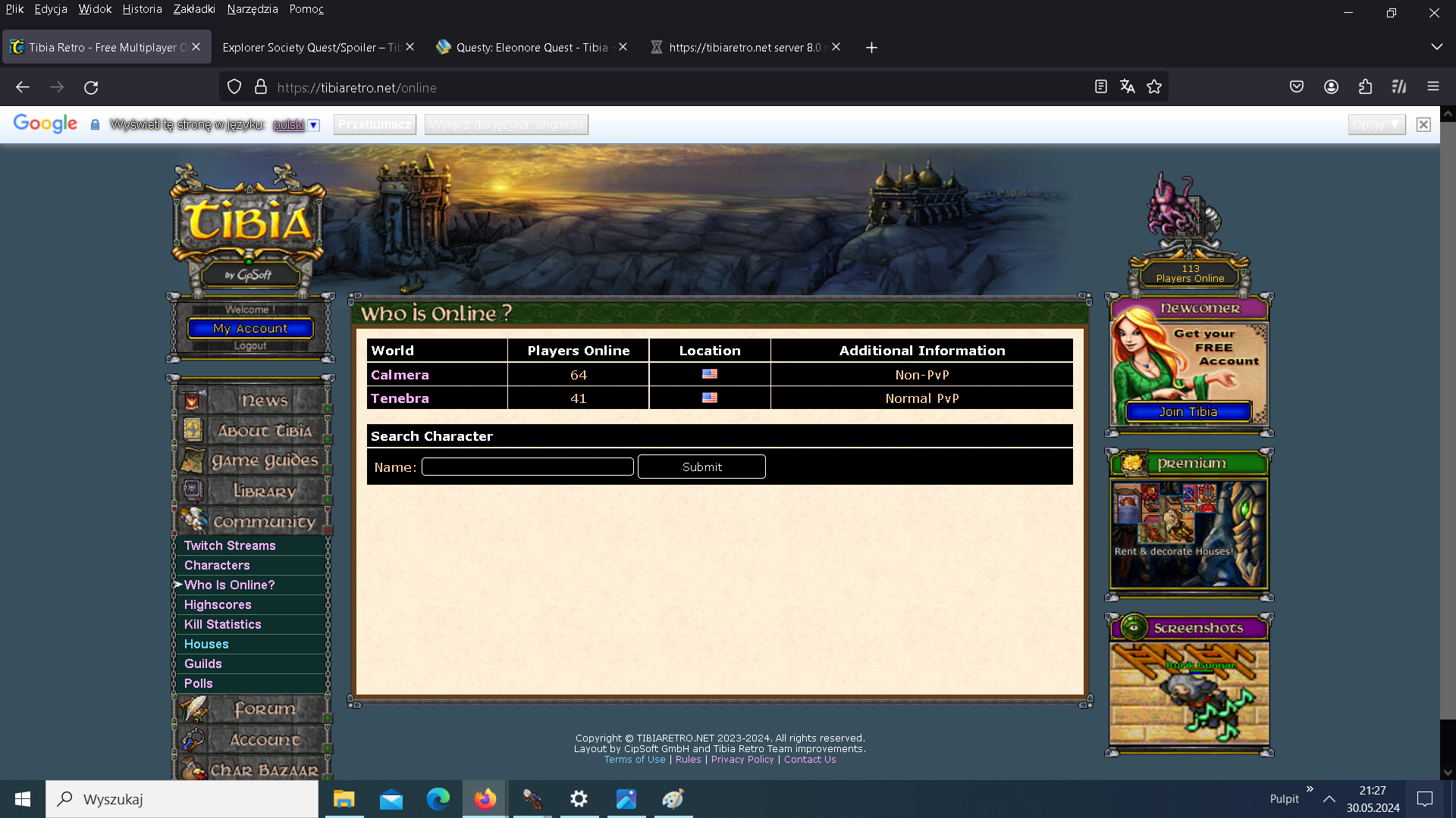 https://tibiaretro.net   server 8.0 na lata jak rl kiedys. pvp i no pvp 2 swiaty. graj latami polecam-zrzut-ekranu-9-.png