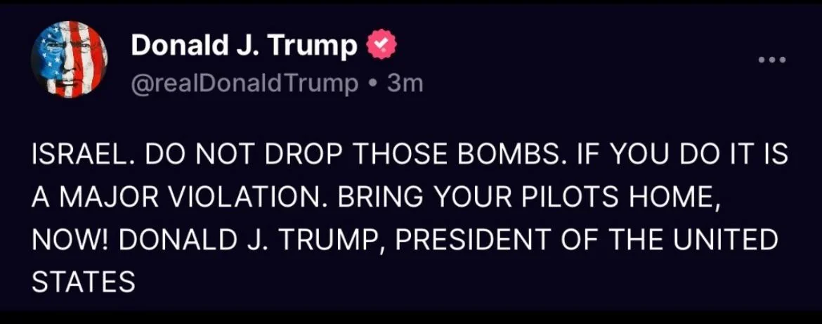 Wiadomości z kraju i ze świata-trump-happy-morning-israel-iran-saying-v0-1ogt9n9czu8f1.webp