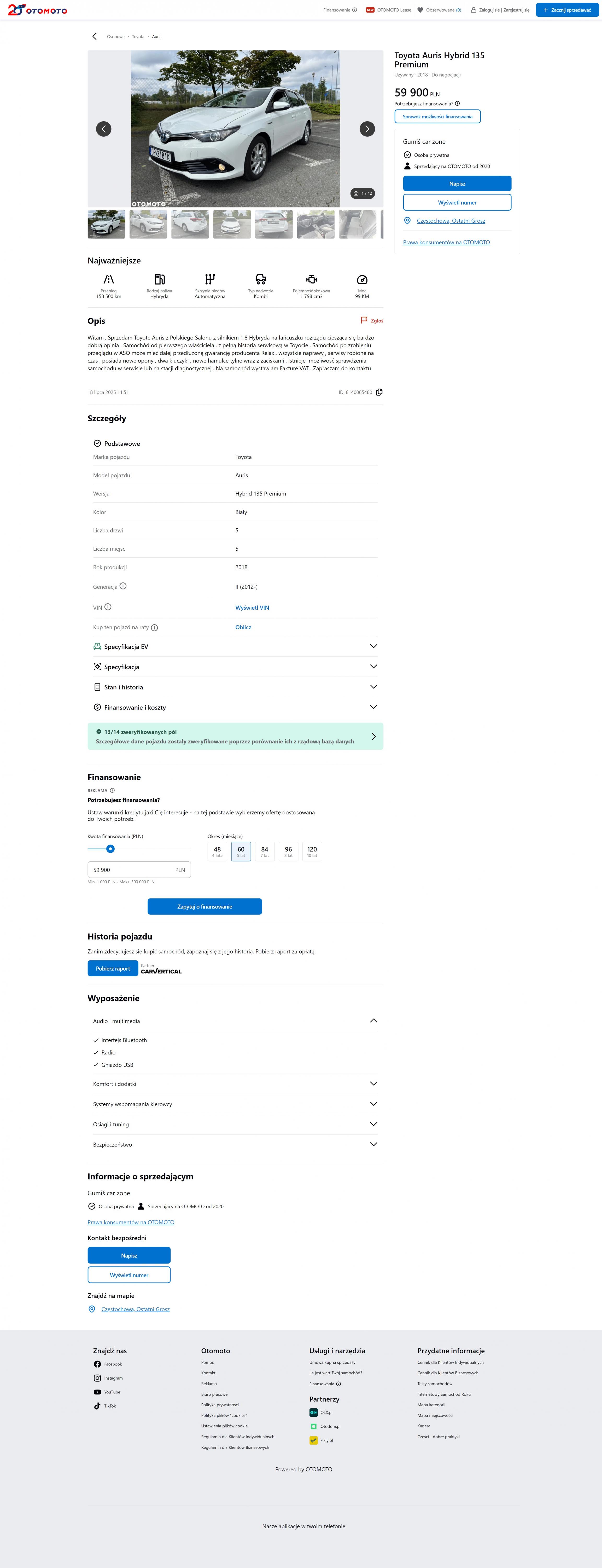 Wygasłe ogłoszenie otomoto- Jak odzyskać kontakt-www.otomoto.pl_osobowe_oferta_toyota-auris.jpg