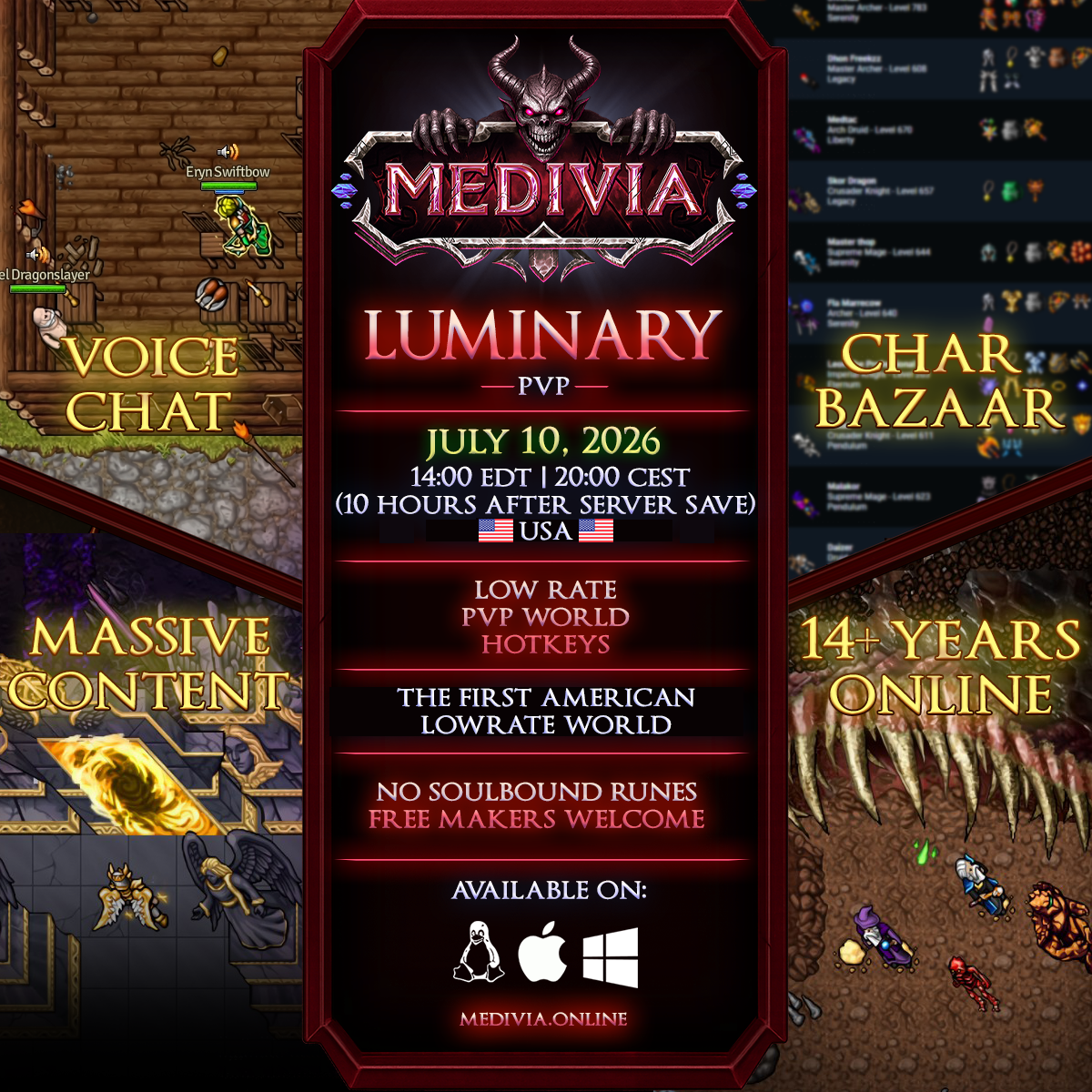 [CUSTOM] Prosperity - Medivia Online | HOTKEYS | HIGHRATE | 17 październik 2025 20:00 CEST-luminary2.png