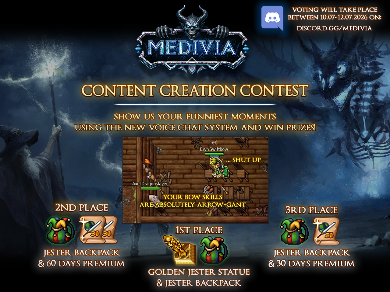 [CUSTOM] Prosperity - Medivia Online | HOTKEYS | HIGHRATE | 17 październik 2025 20:00 CEST-jester-event.png