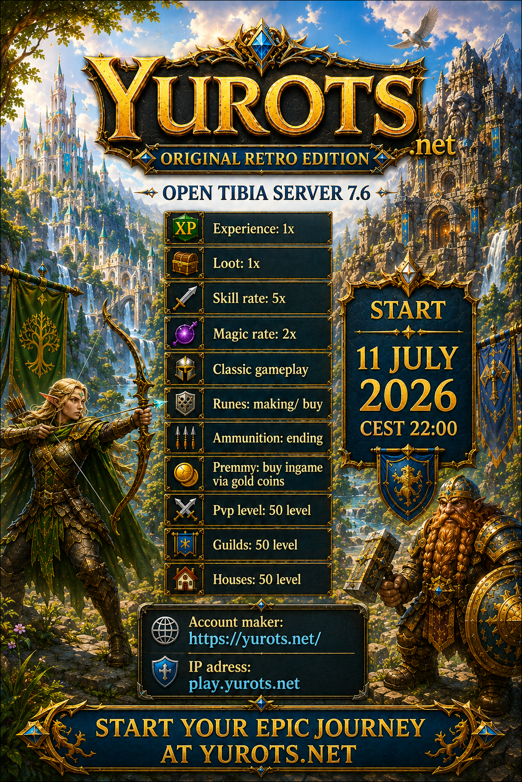 [7.6] YurOTS.net - Classic Tibia Old School Rules Server | 5th December 2025 19:00 CET-startedition.png