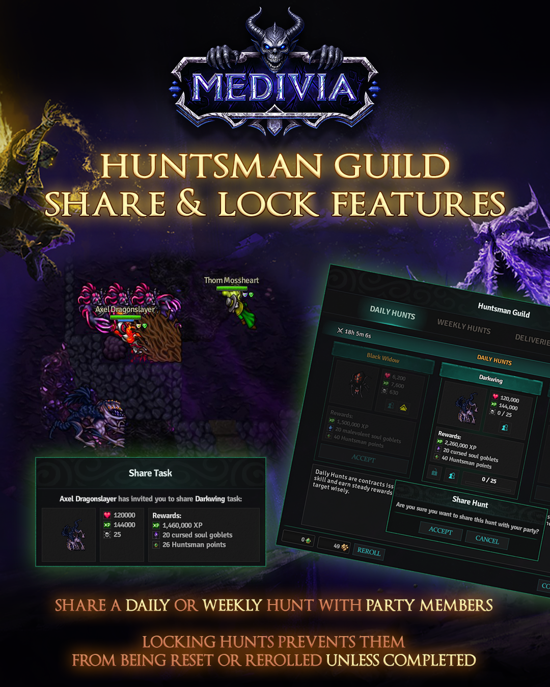 [CUSTOM] Prosperity - Medivia Online | HOTKEYS | HIGHRATE | 17 październik 2025 20:00 CEST-huntsmanshare.png